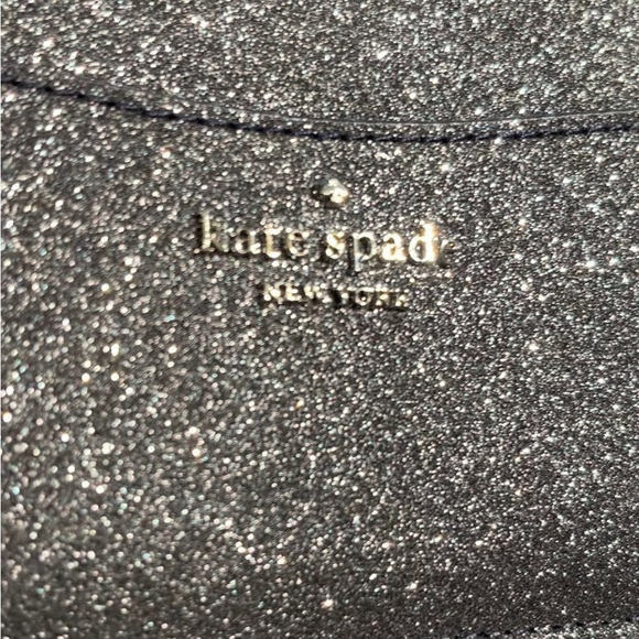 Kate Spade Glitter Large slim cardholder with zipper. - Picture 2 of 8